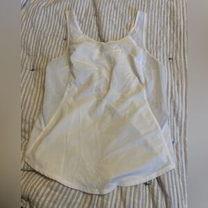 White Lululemon flowy tank top
